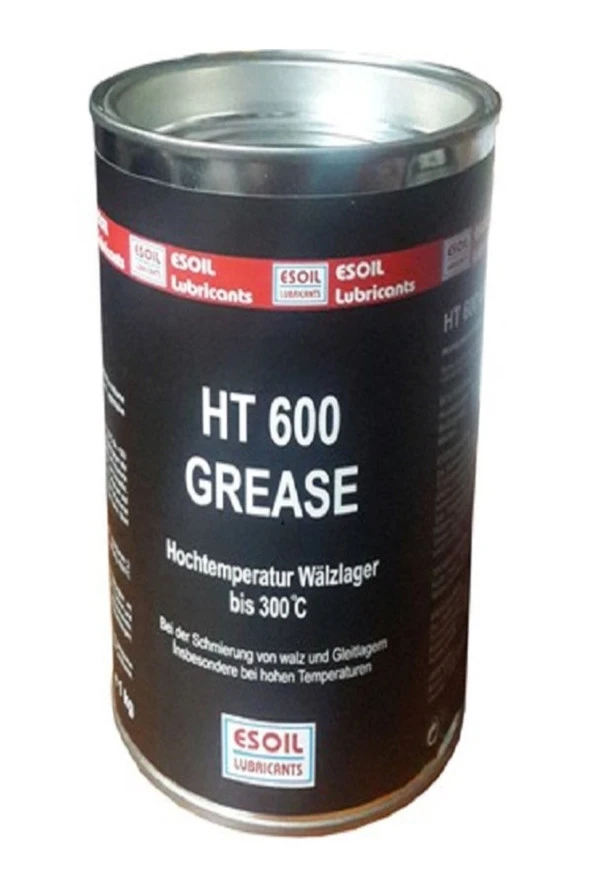 Esoil Ht 600 +300c Yüksek Isıya Dayanıklı Teflonlu Rulman Gresi - 1 kg Uyumlu