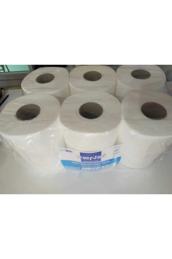 Içten Çekmeli Kağıt Havlu 6 Rulo - Resim 6
