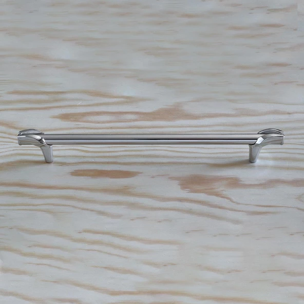 Prade 224 mm Krom Metal Kulp Mobilya Çekmece Mutfak Dolap Kapak Kulpları Dolabı Kulbu Kulpu - 5