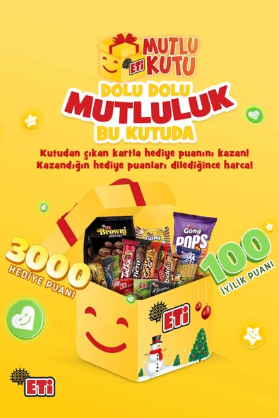 Mutlu Kutu Atıştırmalık Paketi ürün görseli 1