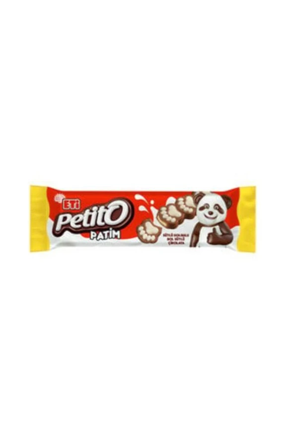 Petito Patim Bol Sütlü Çikolata 18 g ( 15 ADET ) - Resim 2