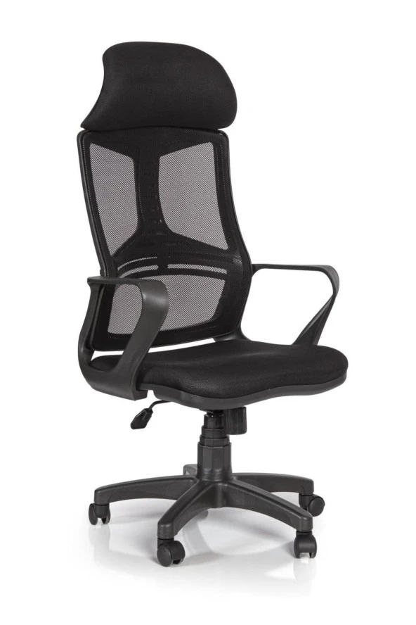 arenzo Ev Ve Ofis Çalışma Sandalyesi Oyuncu - Yönetici Koltuğu Bilgisayar Sandalyesi - Arya Siyah Model