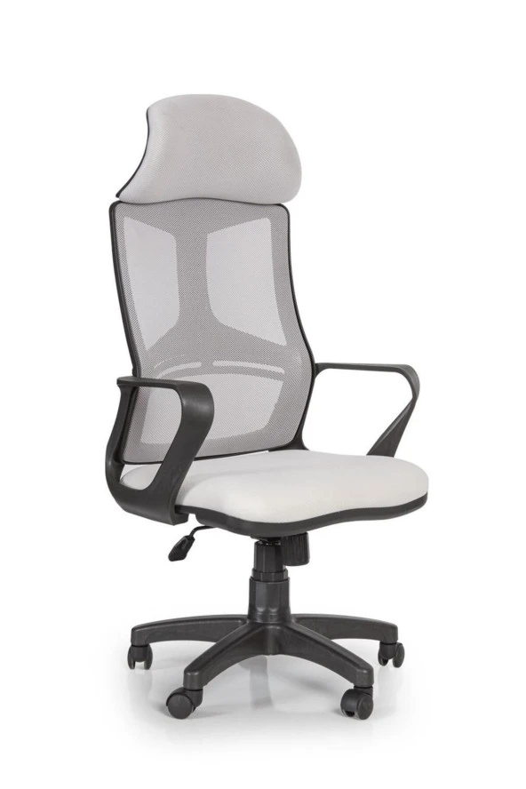 arenzo Ev Ve Ofis Çalışma Sandalyesi Oyuncu - Yönetici Koltuğu Bilgisayar Sandalyesi - Arya Gri Model