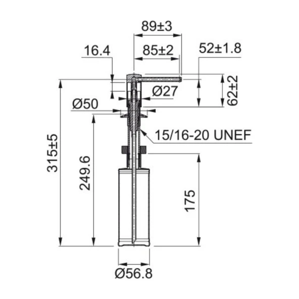 Franke Comfort Sıvı Sabunluk Oyster - 2