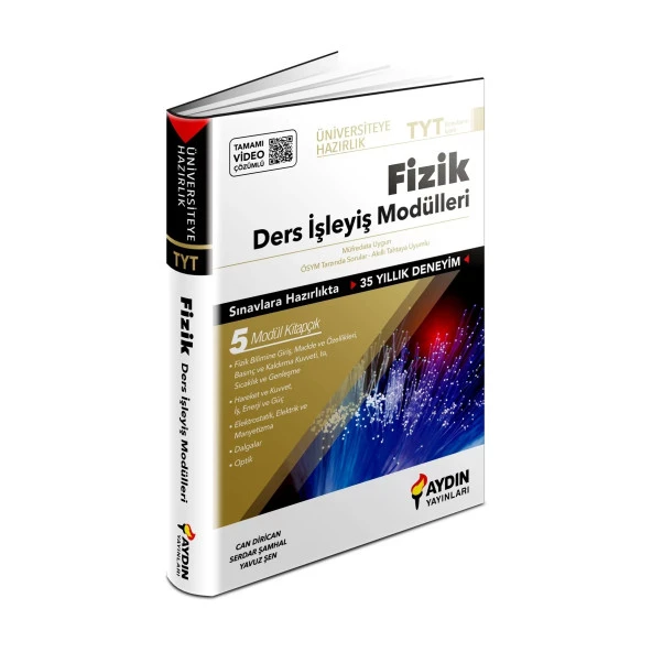AYDIN YAYINLARI FİZİK DERS İŞLEYİŞ MODÜLLERİ TYT