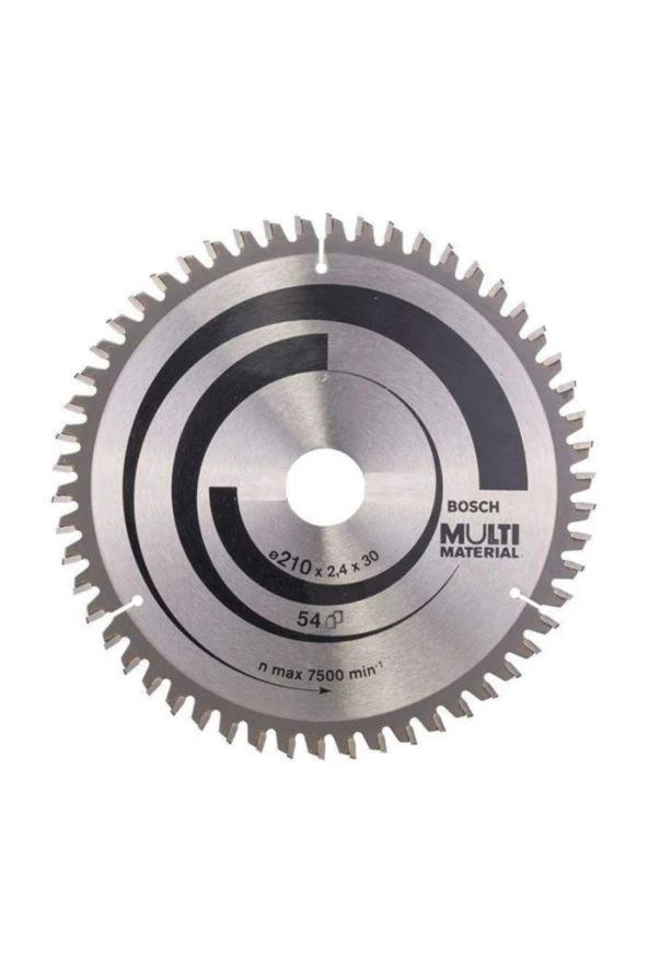 Daire Testere - MULTİMATERİAL 210*30 MM 54 Diş