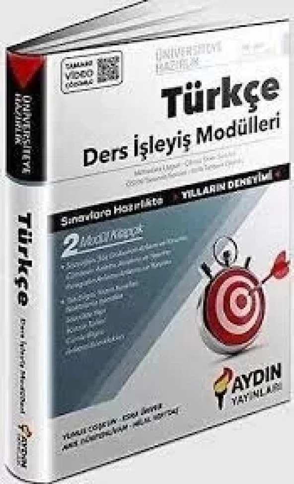 AYDIN YAYINLARI TÜRKÇE DERS İŞLEYİŞ MODÜLLERİ TYT