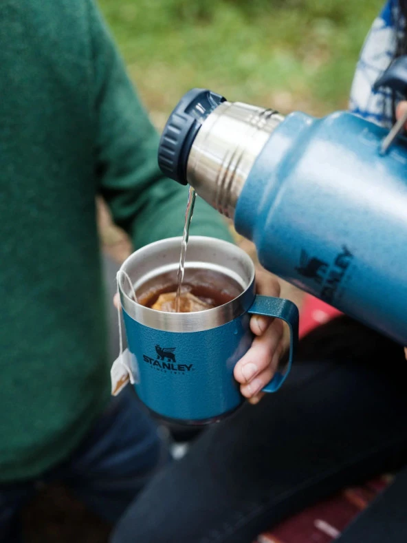 The Legendary Camp Mug Kapaklı Termos Bardak 0.35L  12oz - Hammertone Lake - Resim 5