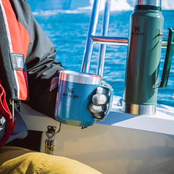 The Legendary Camp Mug Kapaklı Termos Bardak 0.35L  12oz - Hammertone Lake - Resim 6