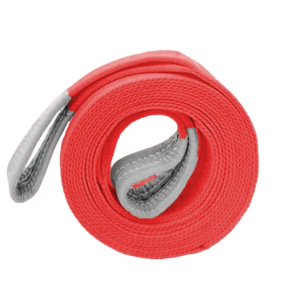Sapan Polyester Spanzet 5 Ton 2 Metre Kırmızı Sağlam Yük Kaldırma Taşıma İndirme Halat - 6