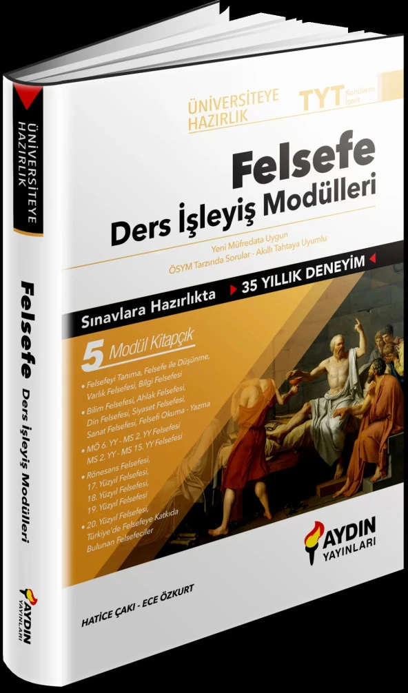 AYDIN YAYINLARI Tyt Felsefe Ders Işleyiş Modülleri