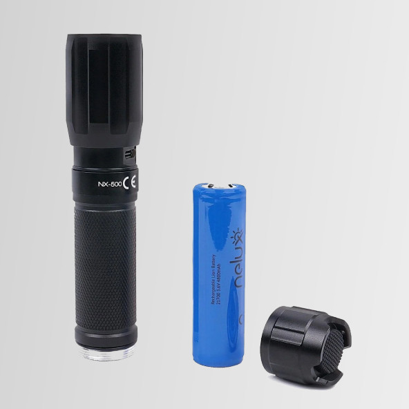 Orcamp NX-500 Nelux Pro 2000 El feneri - Su Geçirmez - 4