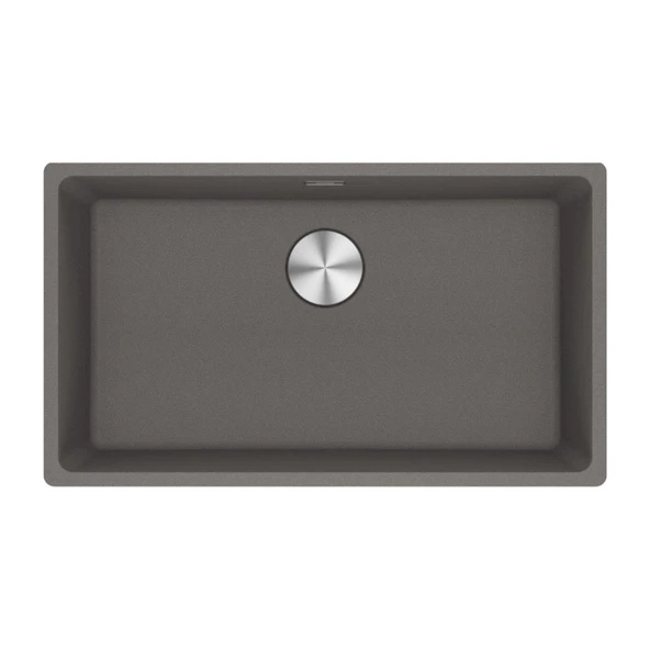 Franke Maris MRG 110-72 Granit Eviye-Active Plus Doccia 2.0 Armatür-Sıvı Sabunluk Üçlü Set Stone Grey - 2