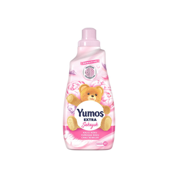 Yumoş Extra Konsantre Çamaşır Yumuşatıcısı Şakayık 1440 ML 60 Yıkama 1 Adet