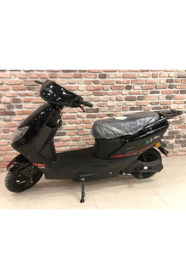 E-mon Rıgby Elektrikli Motosiklet Siyah - 3