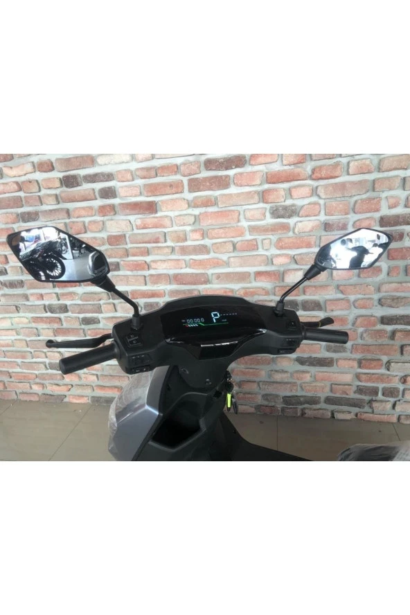 E-mon Rıgby Elektrikli Motosiklet Siyah - 4