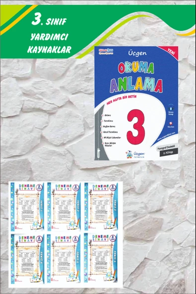 Üçgen 3.Sınıf Okuma Anlama -2024 ürün görseli 1