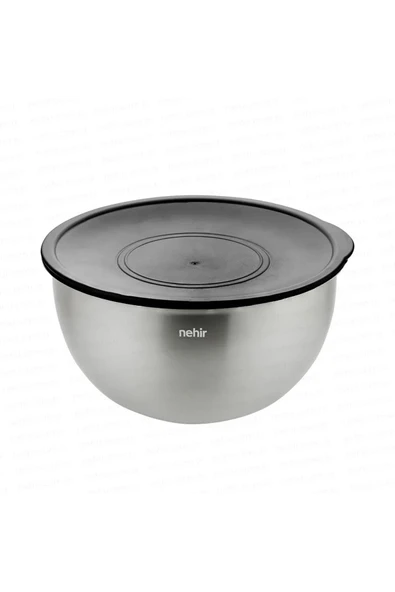 Nehir Silver Çelik 9 Parça Saklama ve Karıştırma Kabbı - Resim 6