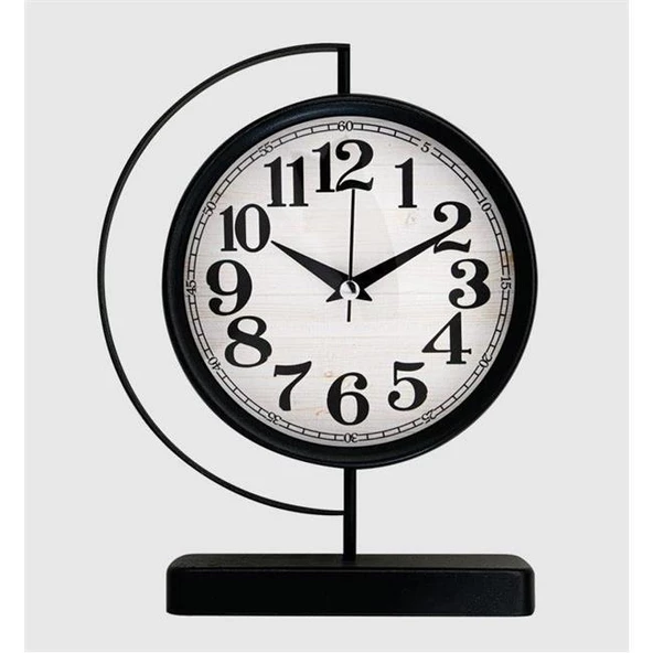 Galaxy Premium Serisi Modern Kadranlı Metal Ofis ve Masa Üstü Saat 20 cm - Resim 2