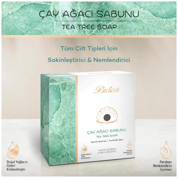 Balen Çay Ağacı Sabunu 125 gr