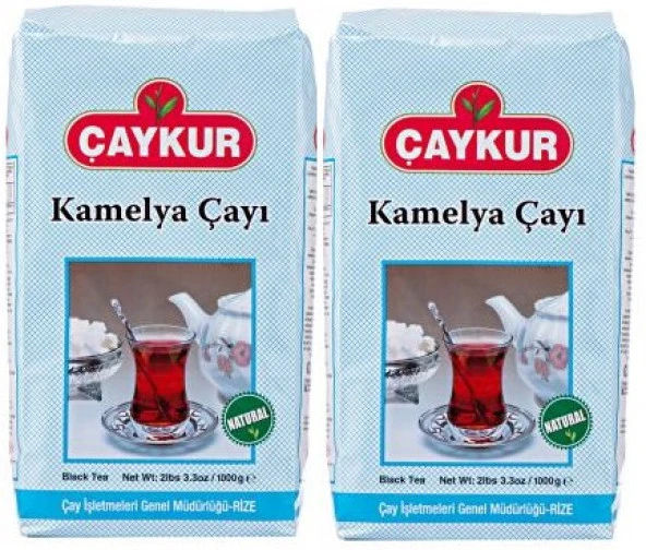 Çaykur Kamelya Çayı Siyah Çay 2x1 Kg