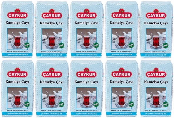Çaykur Kamelya Çayı Siyah Çay 12x1 Kg