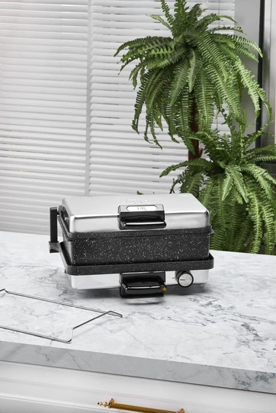 Taç Tost ve Lahmacun Makinası Tepsili - 5