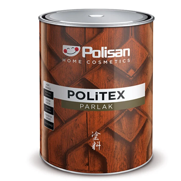 Polisan Politex Lüx Parlak Vernikli Ahşap Koruyucu 0,750LT DOĞAL BAMBU