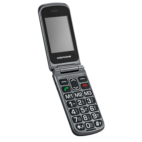 S700 Tuşlu Kapaklı Cep Telefonu Siyah - 2