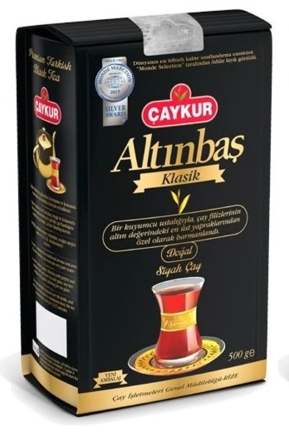 Çaykur Altınbaş Klasik Siyah Çay 500 Gr