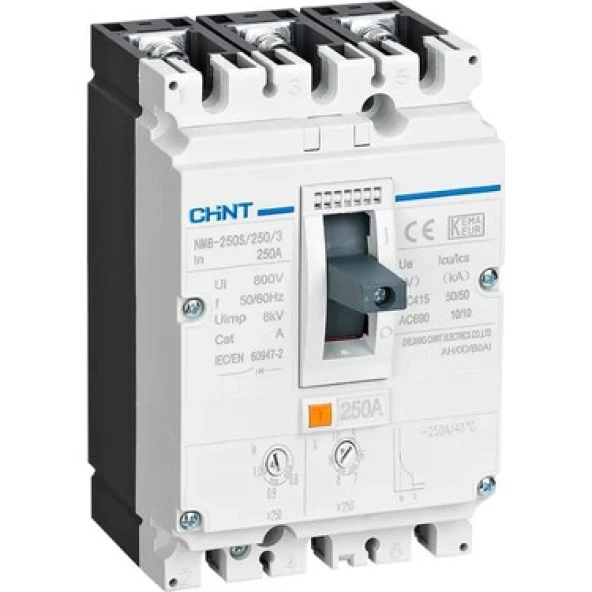 Chint Kompak Şalter 3P 100A 25KA