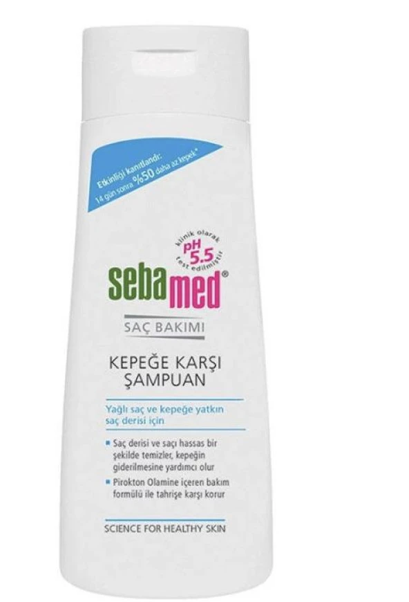 Sebamed Kepek Karşıtı Şampuan 400 ml- Diş Beyazlatıcı Köpük Hediye