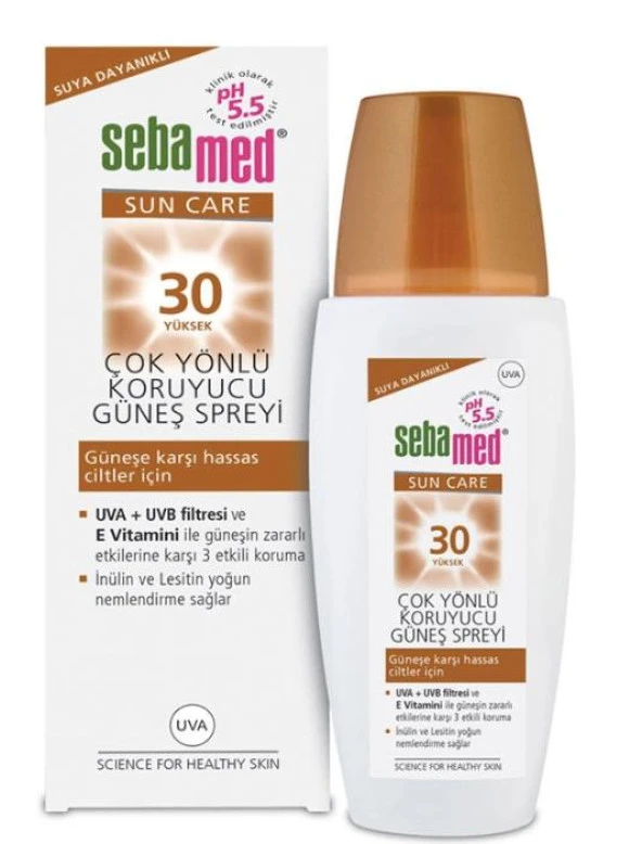 Sebamed Sun Güneş Spreyi Spf 30 150 ml- Diş Beyazlatıcı Köpük Hediye