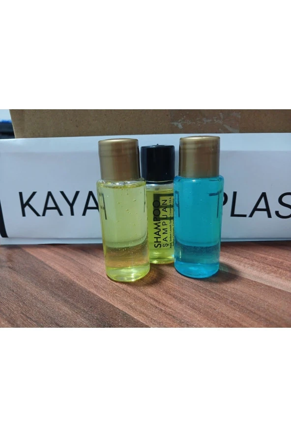 500 ADET ŞAMPUAN. OTEL BUKLET ŞAMPUAN. SEYAHAT BOY.TEK KULLANIMLIK. BASKILI ŞİŞE. 30 ML - Resim 3