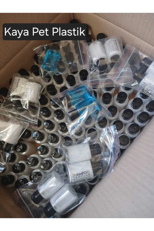 500 ADET ŞAMPUAN. OTEL BUKLET ŞAMPUAN. SEYAHAT BOY.TEK KULLANIMLIK. BASKILI ŞİŞE. 30 ML - Resim 4