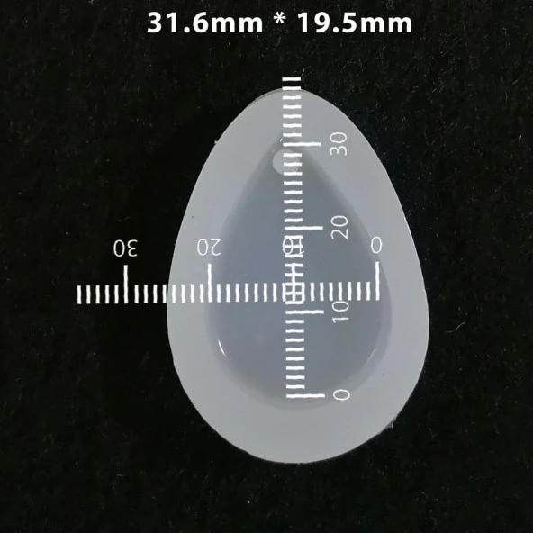Reçine Epoksi Kalıp-delikli Damla - E20K - Resim 2