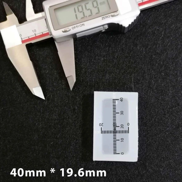 Reçine Epoksi Kalıp-delikli Dikdörtgen - E17 - Resim 2