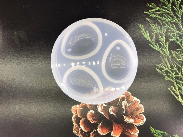 Küpe & Kolye Reçine Epoksi ve Sabun Kalıbı - Kod: 10 - 3