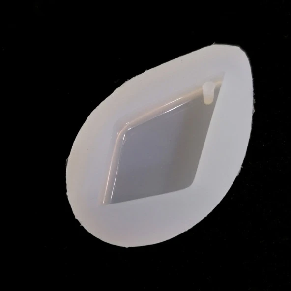 Reçine Epoksi Kalıp-delikli Baklava -  E13 - Resim 3