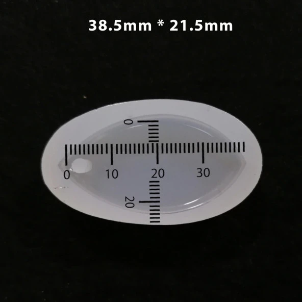 Reçine Epoksi Kalıp-delikli Oval -  E15 - Resim 4