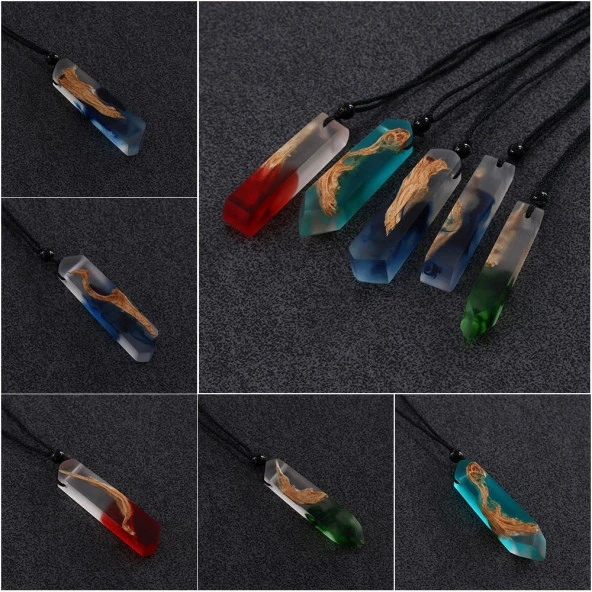 Altıgen Kolye Takı Reçine Epoksi Kalıp -Kod:147 - 6