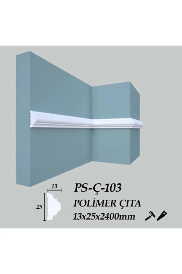 Renkli Duvarlar Boyanabilir Dekoratif PVC Duvar Çıtası 2.5 Cm 1 Boy 240 Cm Duvar Süsleri Koridor Salon Çıta Tasarım - 4