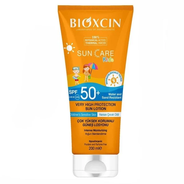 Bıoxcın Güneş Koruyucu Losyon Kids Hassas Ciltler Spf 50 200 Ml