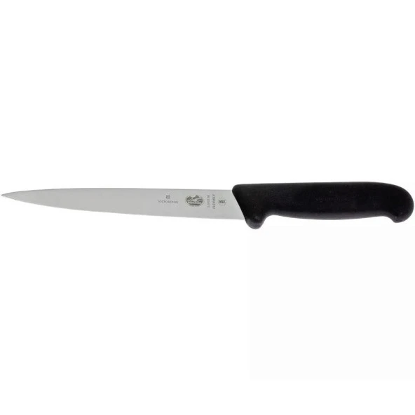Victorinox 18cm Fileto Bıçağı Siyah 5.3703.18 - 2