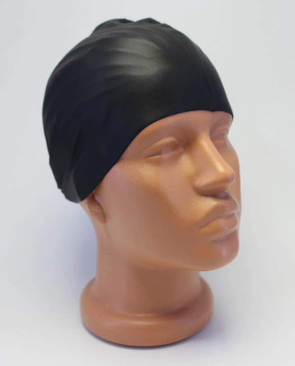 Profesyonel 10 Adet Gerçek %100 Silikon Deniz Havuz Yüzücü Bonesi - 2