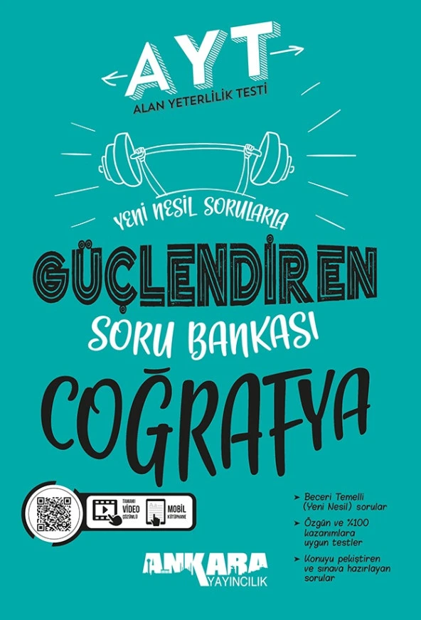 Ankara 2025 Ayt Coğrafya Güçlendiren Soru Bankası