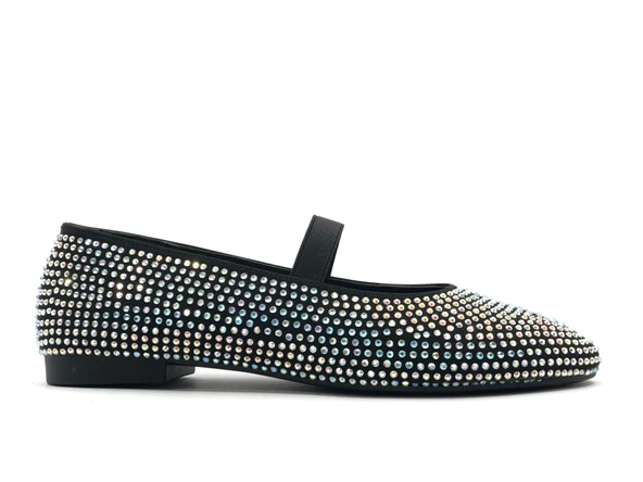 Feles Taş Detaylı Ev İçi Kadın Babet Ayakkabı - Resim 8