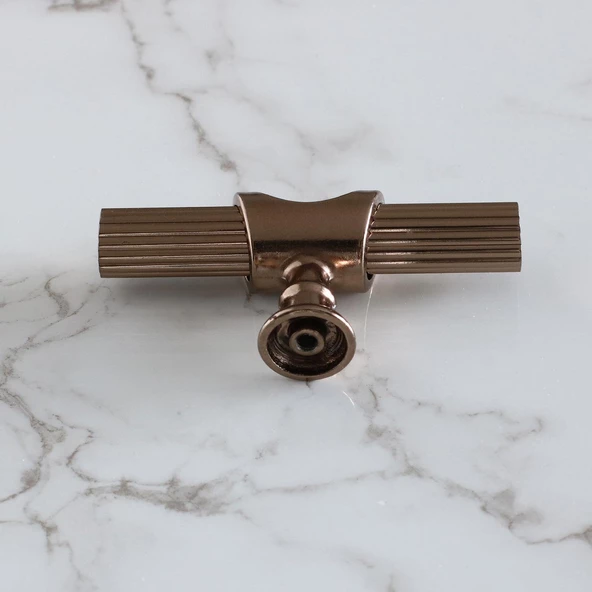Arsin Bronz Metal Düğme Tek Vidalı Çekmece Mutfak Mobilya Dolabı Dolap Kulpu Kulbu Kulpları - 4