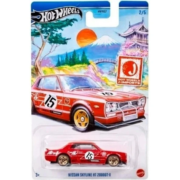 Hot Wheels J-Imports - Nıssan Skylıne Ht 2000GT-X HWR57 - HRT01 - 2