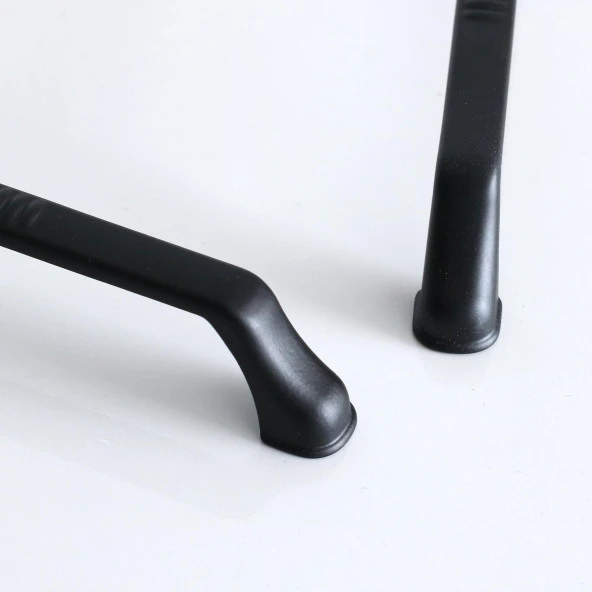 Siyah Kulp Mobilya Mutfak Çekmece Dolap Dolabı Kapak Kulbu Kulpları 224 mm Kulpu Metal 22.4 mm - Resim 5